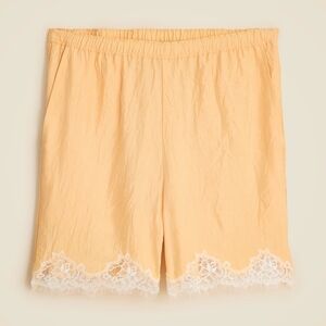 NWT- J. Crew 5" Lace Trim Shorts